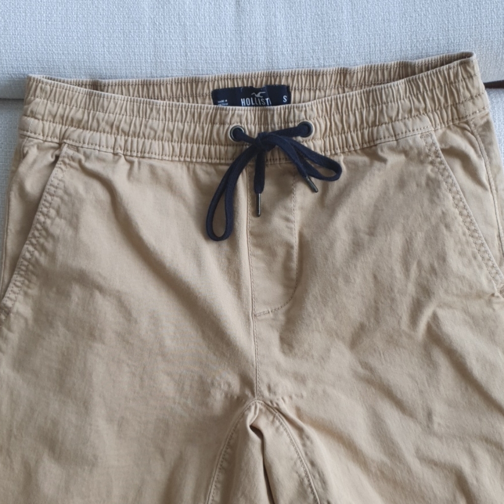 (S) Hollister Sand Skinny Joggers